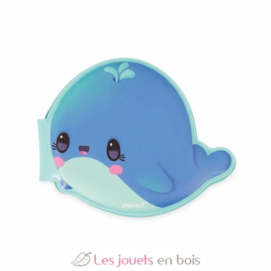 Livre de bain Baleine - Janod