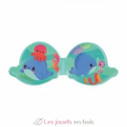 Livre de bain Baleine - Janod