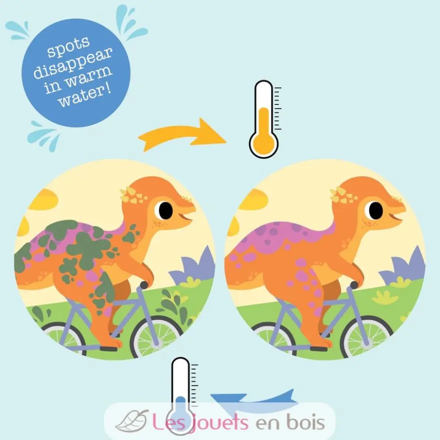 Livre de bain Dinosaures - Tiger Tribe