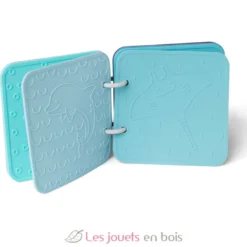 Livre de bain en silicone bleu - Little L