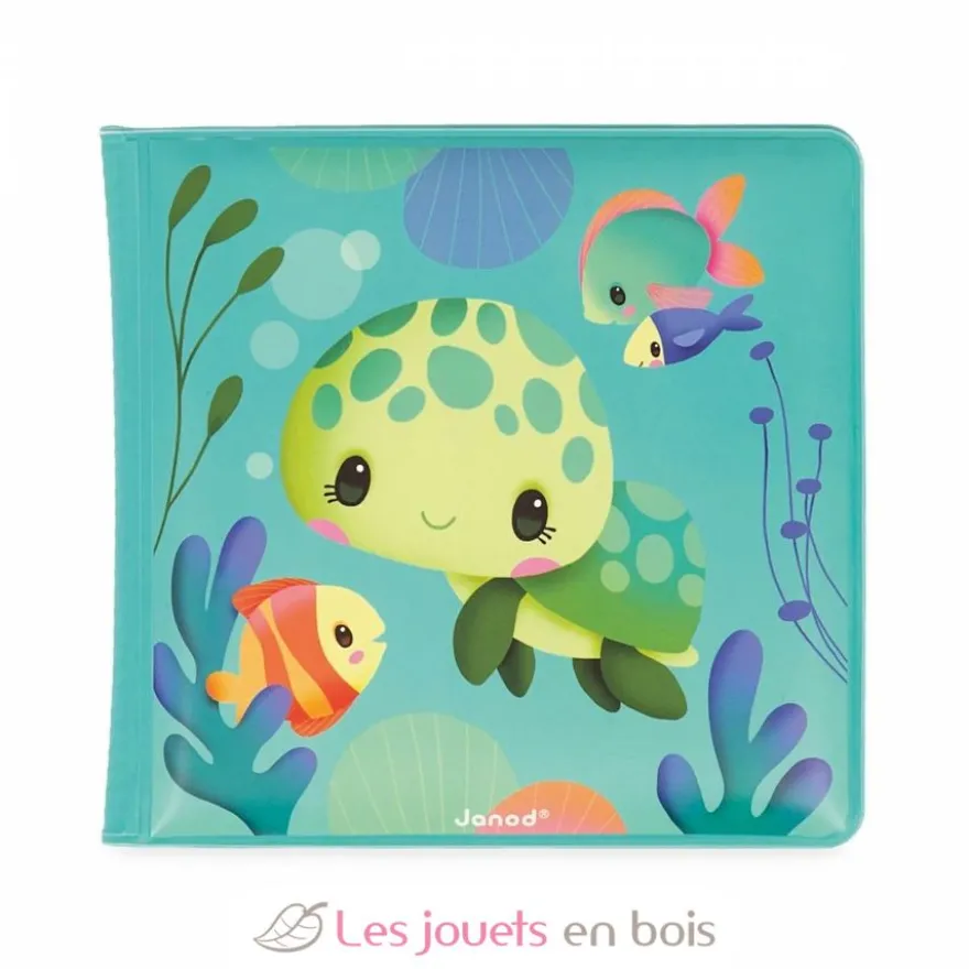 Livre de bain La Vie Magique des Tortues - Janod