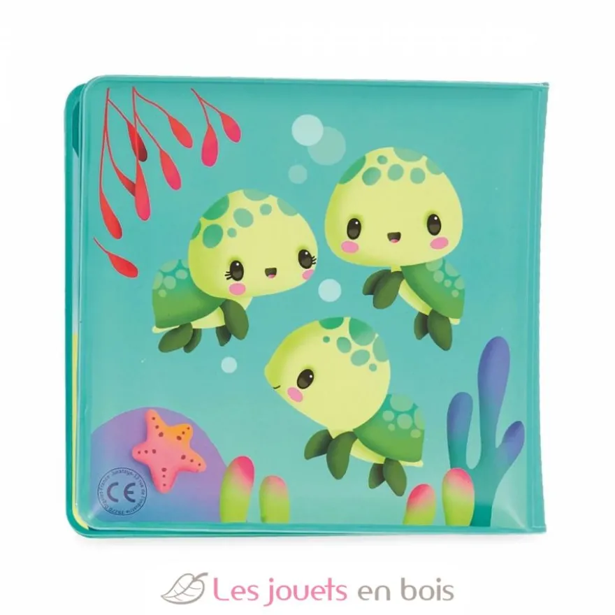 Livre de bain La Vie Magique des Tortues - Janod