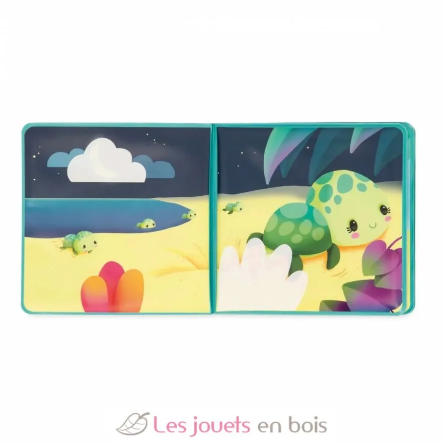 Livre de bain La Vie Magique des Tortues - Janod