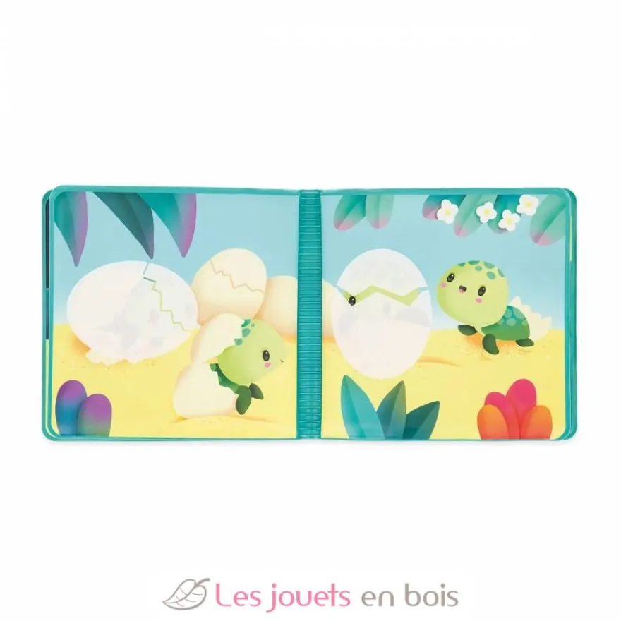 Livre de bain La Vie Magique des Tortues - Janod