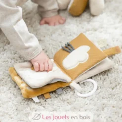 Livre d'éveil Charlie le chien caramel - Nattou