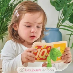Livre en bois - Je compte de 1 à 10 - Le Toy Van