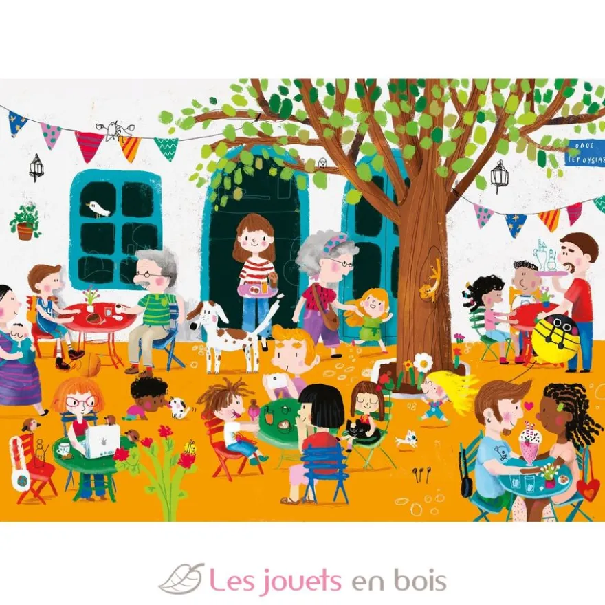 Livre puzzles en bois Les activités - Dès 2 ans - Vilac