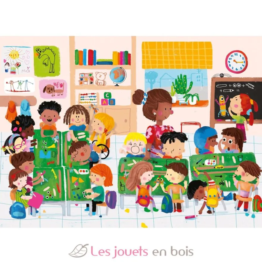 Livre puzzles en bois Les activités - Dès 2 ans - Vilac