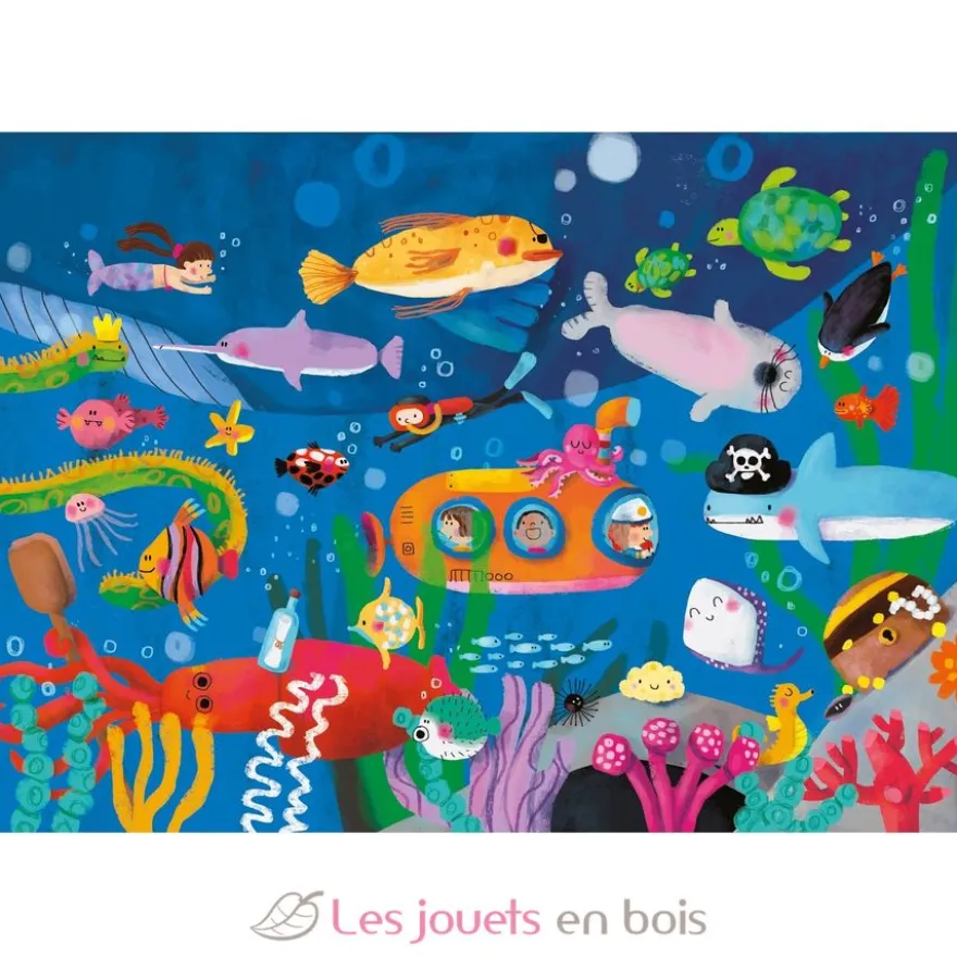 Livre puzzles en bois Voyage et aventures - Dès 2 ans - Vilac