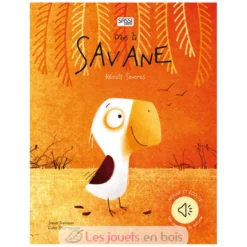 Livre sonore - Dans la savane - Sassi Junior