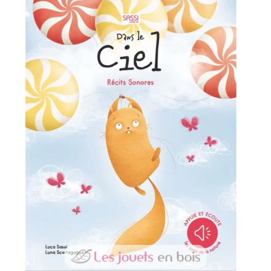 Livre sonore - Dans le ciel - Sassi Junior