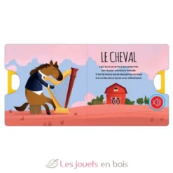 Livre sonore La Ferme - Sassi Junior