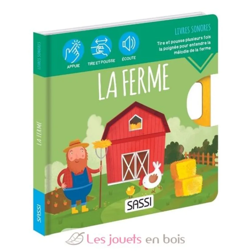 Livre sonore La Ferme - Sassi Junior