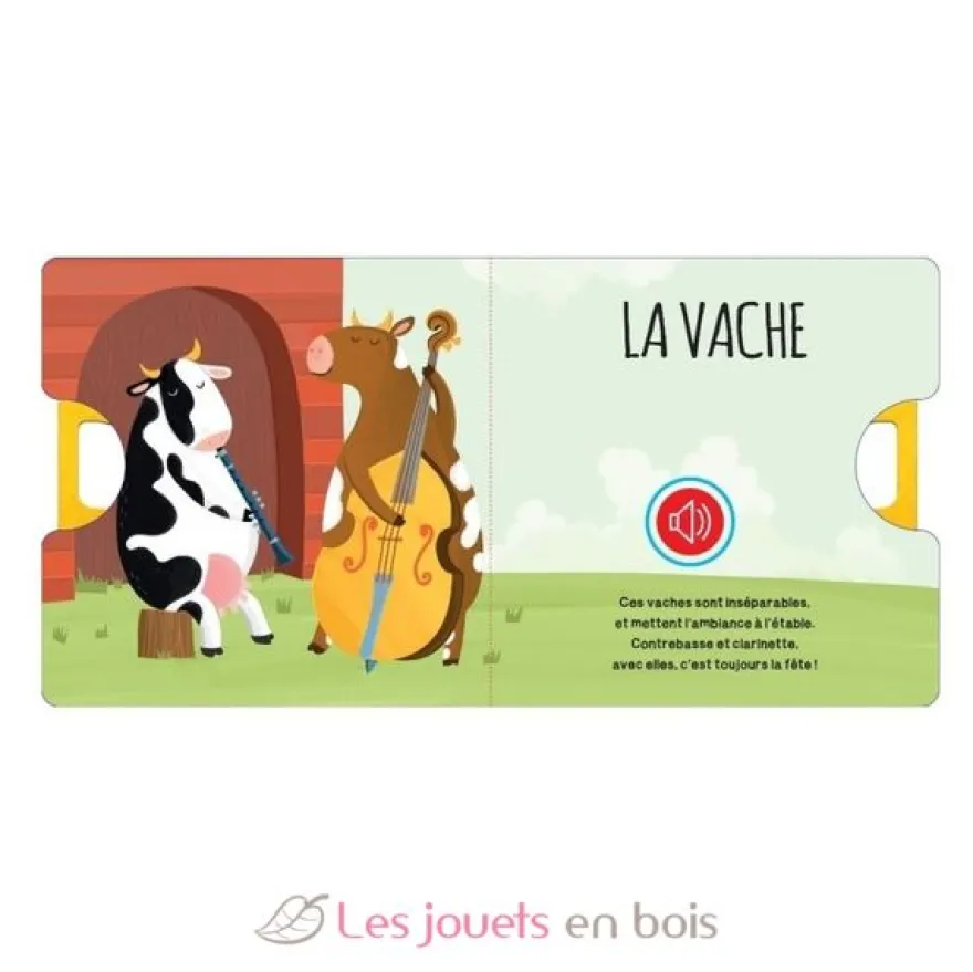 Livre sonore La Ferme - Sassi Junior