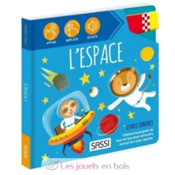 Livre sonore L'Espace - Sassi Junior