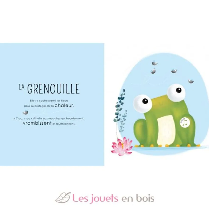 Livre sonore - Les petits habitants de la jungle - Sassi Junior