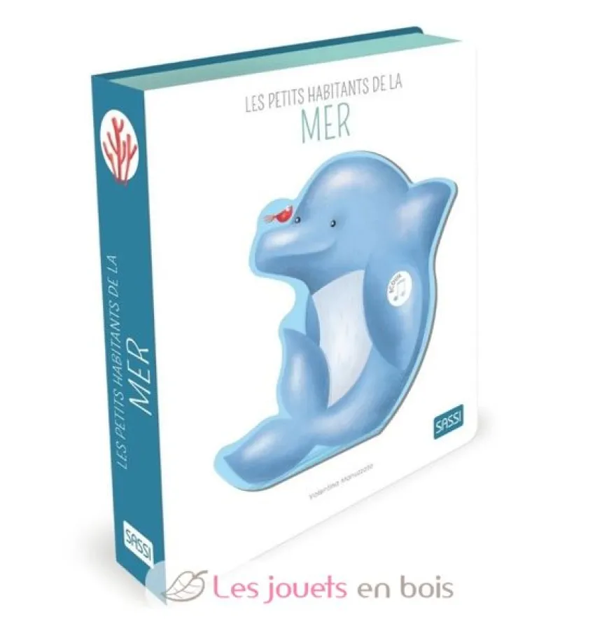 Livre sonore - Les petits habitants de la mer - Sassi Junior