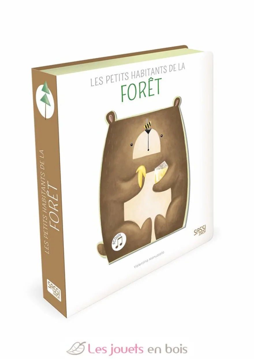 Livre sonore - Les petits habitants de la forêt - Sassi Junior