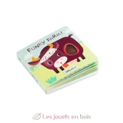 Livre tactile et sonore Ferme - Lilliputiens