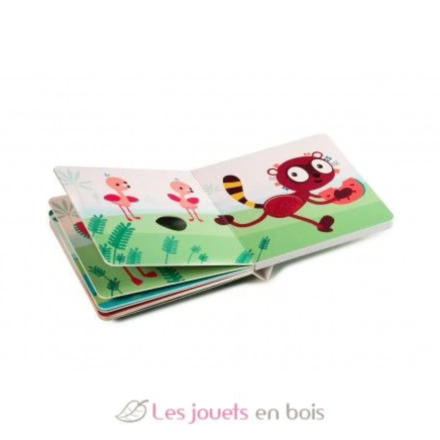 Livre tactile et sonore Jungle - Lilliputiens