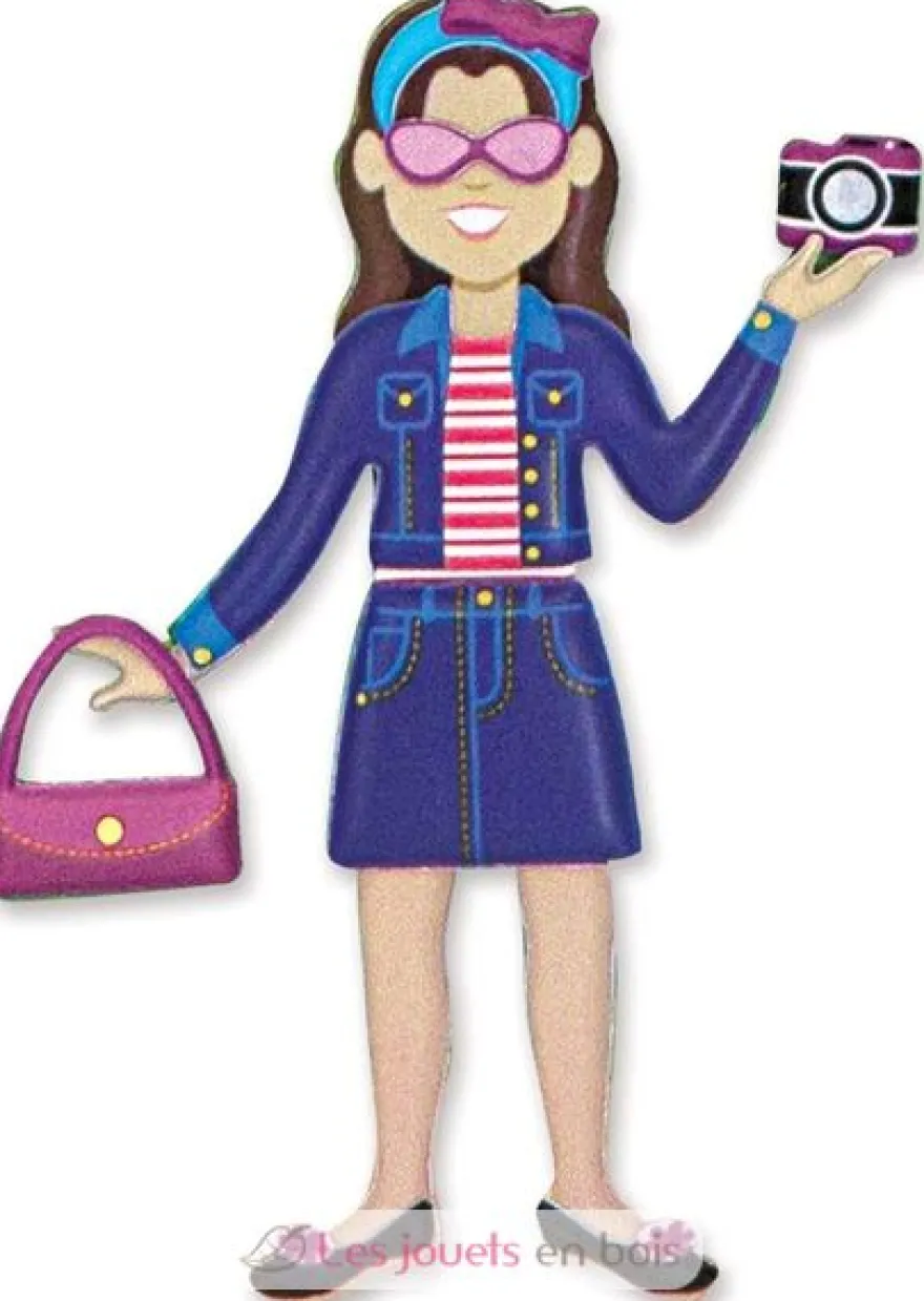 Livret d'autocollants reliefs repositionnables Mode - Melissa & Doug