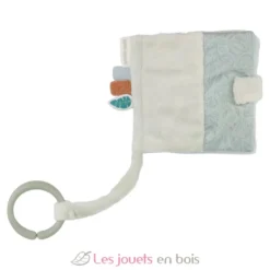 Livret en tissu Safari Friends vert - Little Dutch