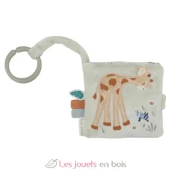 Livret en tissu Safari Friends vert - Little Dutch
