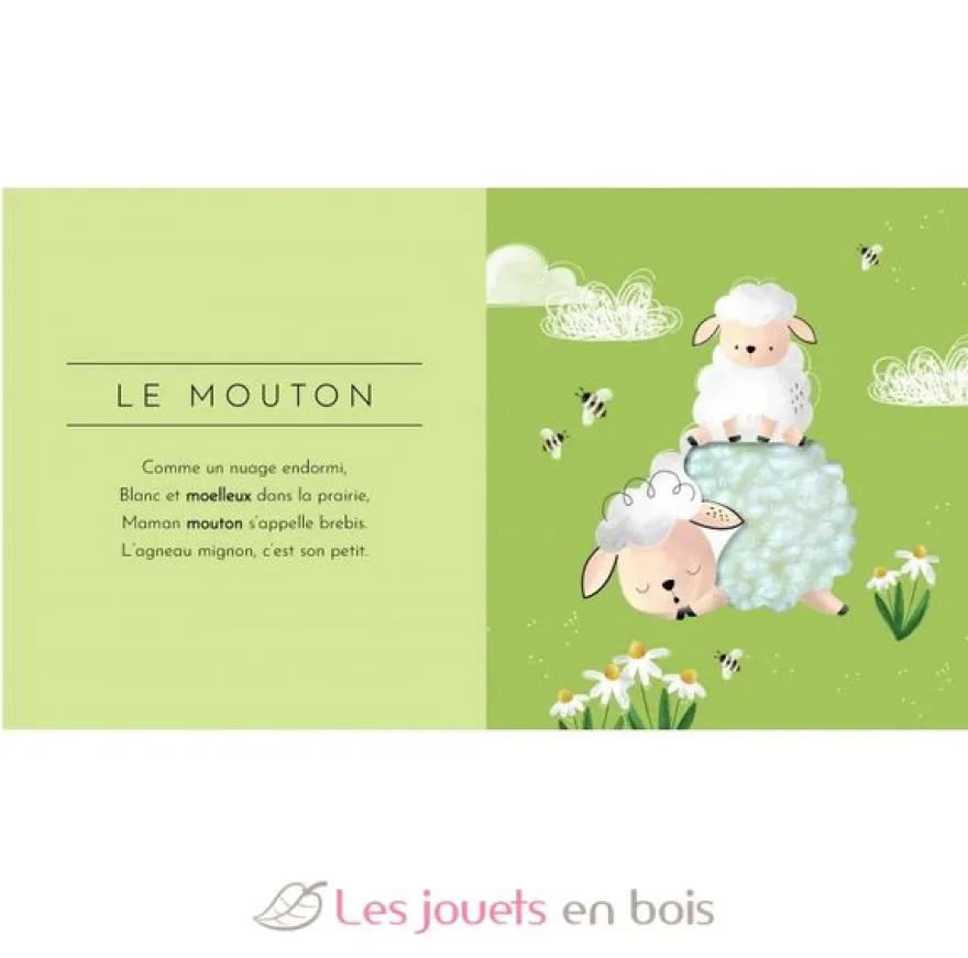 Livre Touche à tout - Les Animaux - Sassi Junior