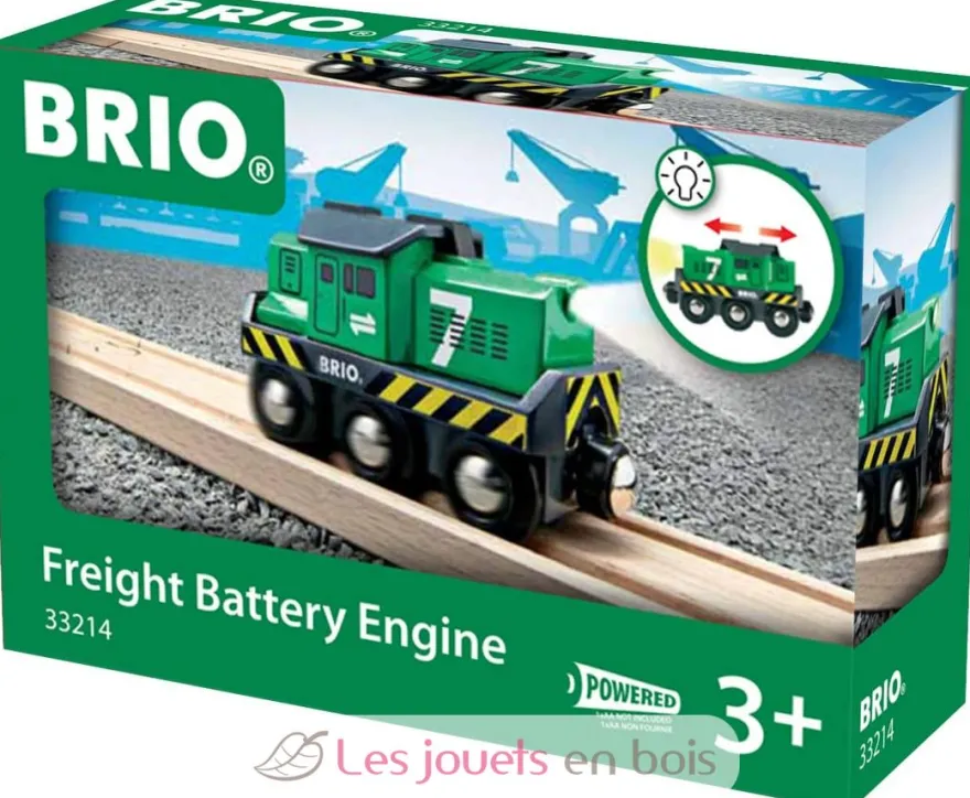 Locomotive de fret à pile - Brio