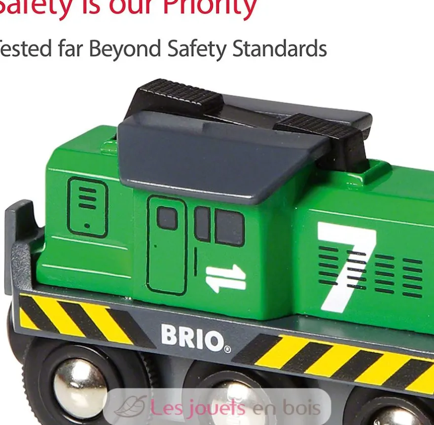 Locomotive de fret à pile - Brio