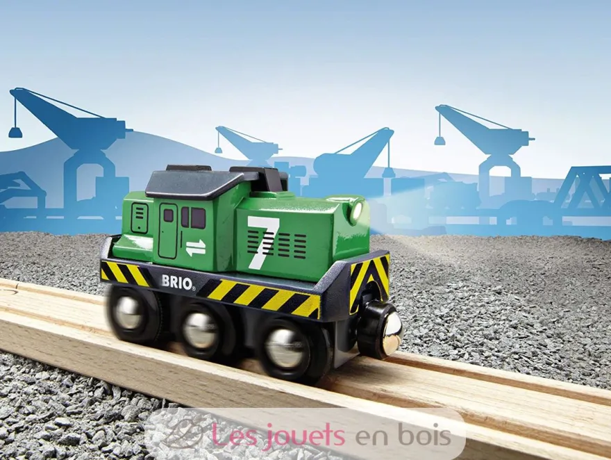 Locomotive de fret à pile - Brio