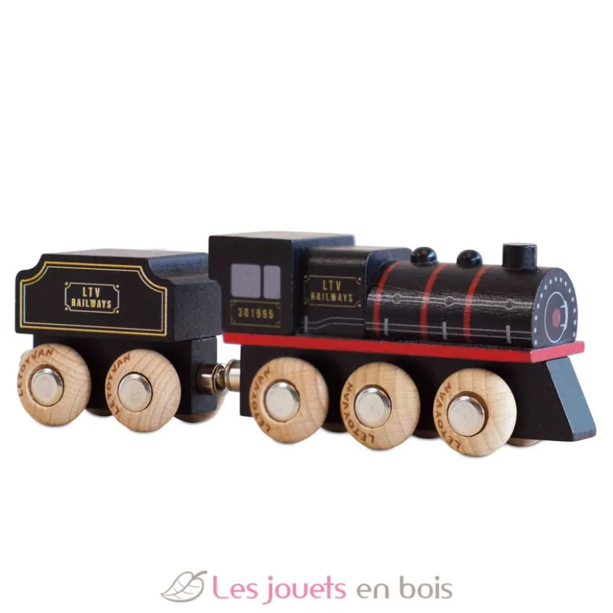 Locomotive en bois Francis No 49 noire - Le Toy Van