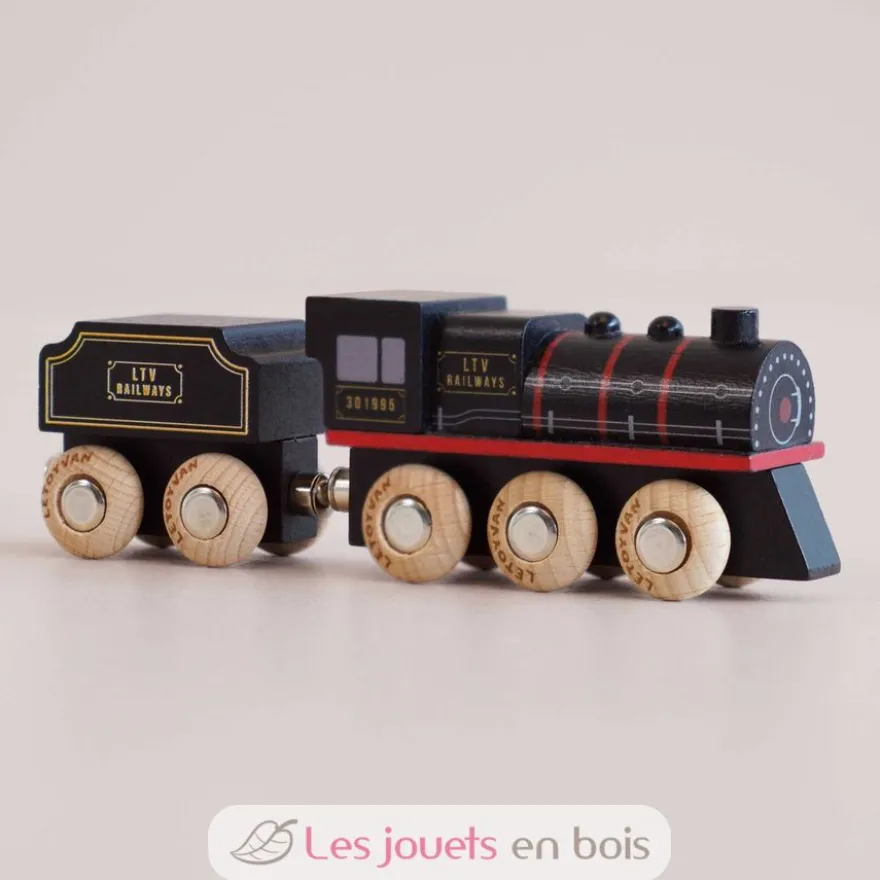 Locomotive en bois Francis No 49 noire - Le Toy Van