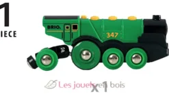Locomotive Multifonctions verte - Brio