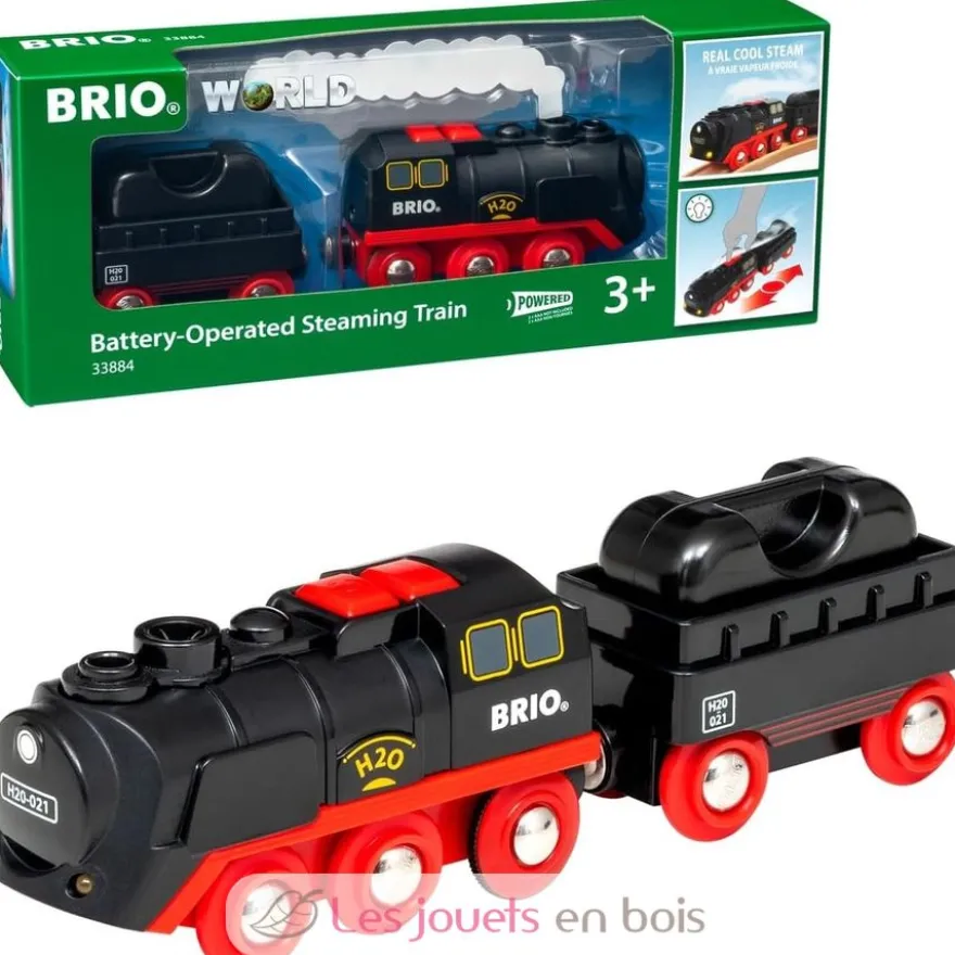 Locomotive à piles à vapeur - Brio