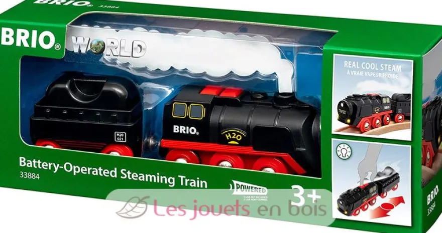 Locomotive à piles à vapeur - Brio
