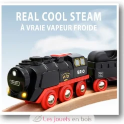 Locomotive à piles à vapeur - Brio