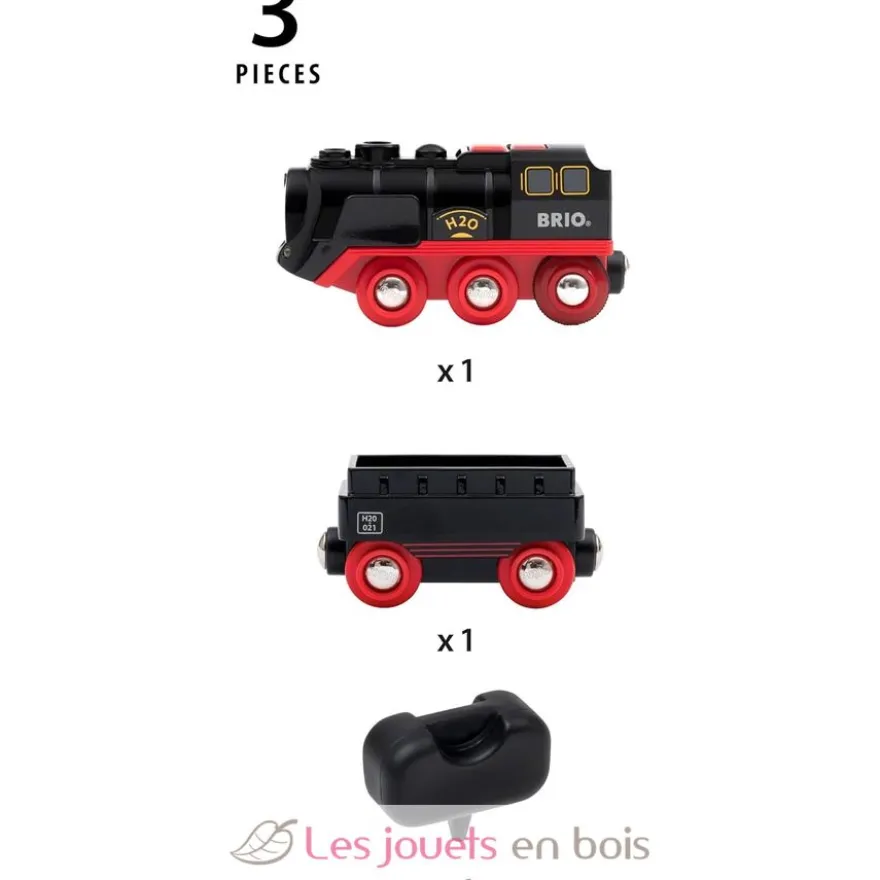 Locomotive à piles à vapeur - Brio