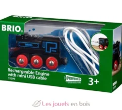 Locomotive rechargeable avec mini câble - Brio