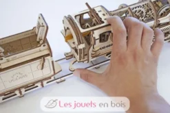 Locomotive à vapeur - Puzzle 3D mécanique en bois - Ugears