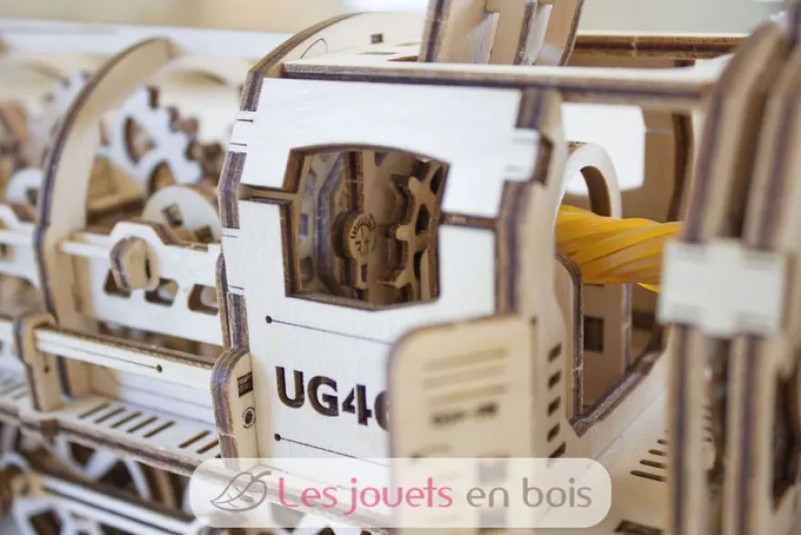 Locomotive à vapeur - Puzzle 3D mécanique en bois - Ugears