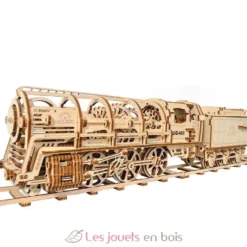 Locomotive à vapeur - Puzzle 3D mécanique en bois - Ugears