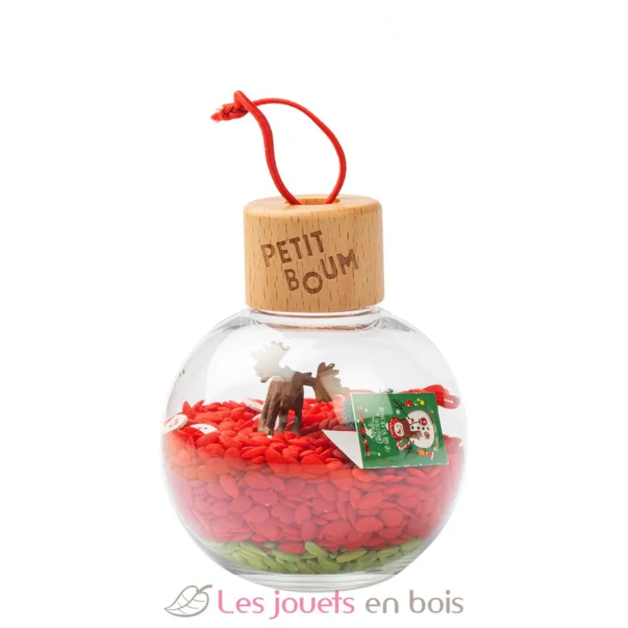 Lot de 3 boules de Noël sensorielles - Petit Boum