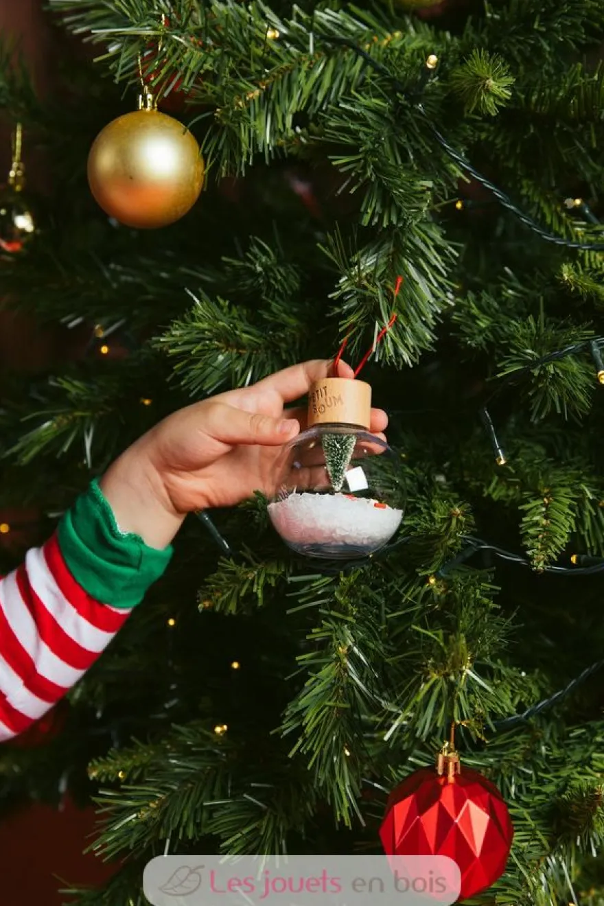 Lot de 3 boules de Noël sensorielles - Petit Boum