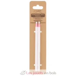 Lot de 2 crayons de cire blancs - Esschert Design