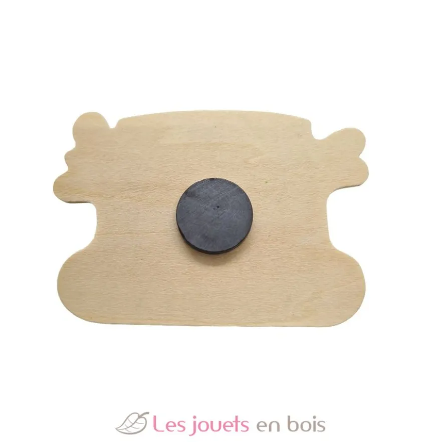 Lot de 4 pinces magnétiques Hibou - Ulysse