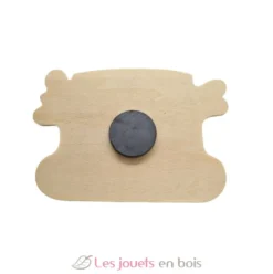 Lot de 4 pinces magnétiques Hibou - Ulysse