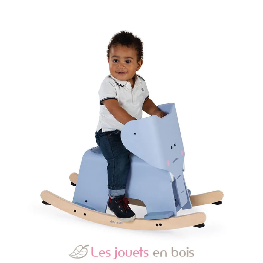 Éléphant à bascule - Janod
