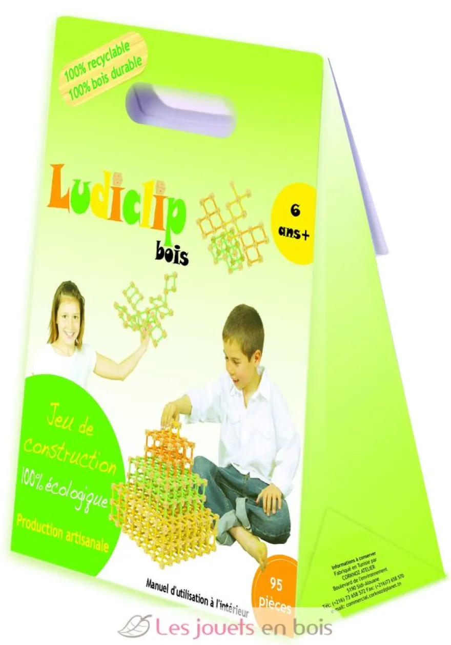 Ludiclip Dés - 95 pièces - Corknoz