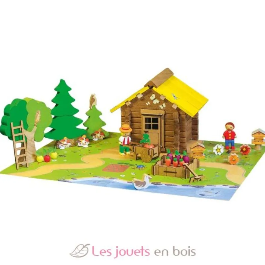 Ma ferme en bois 95 pièces - Jeujura